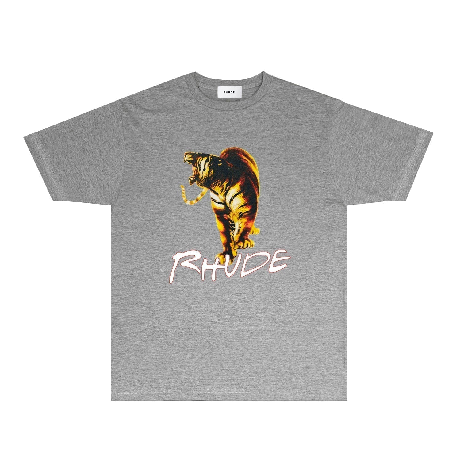 Rhude T-shirts Printed Trendy Pure Cotton