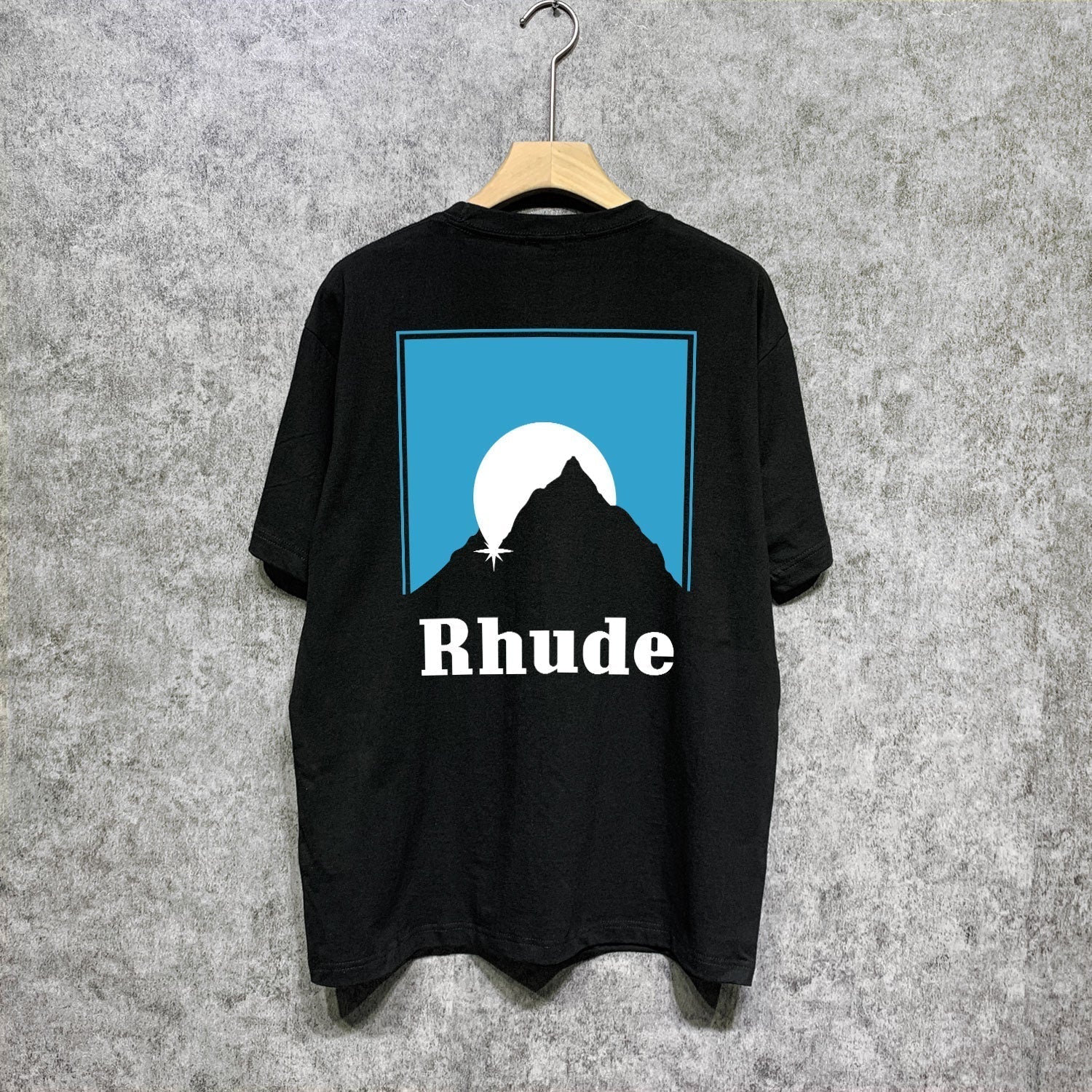Rhude T-shirts Printed Trendy Pure Cotton