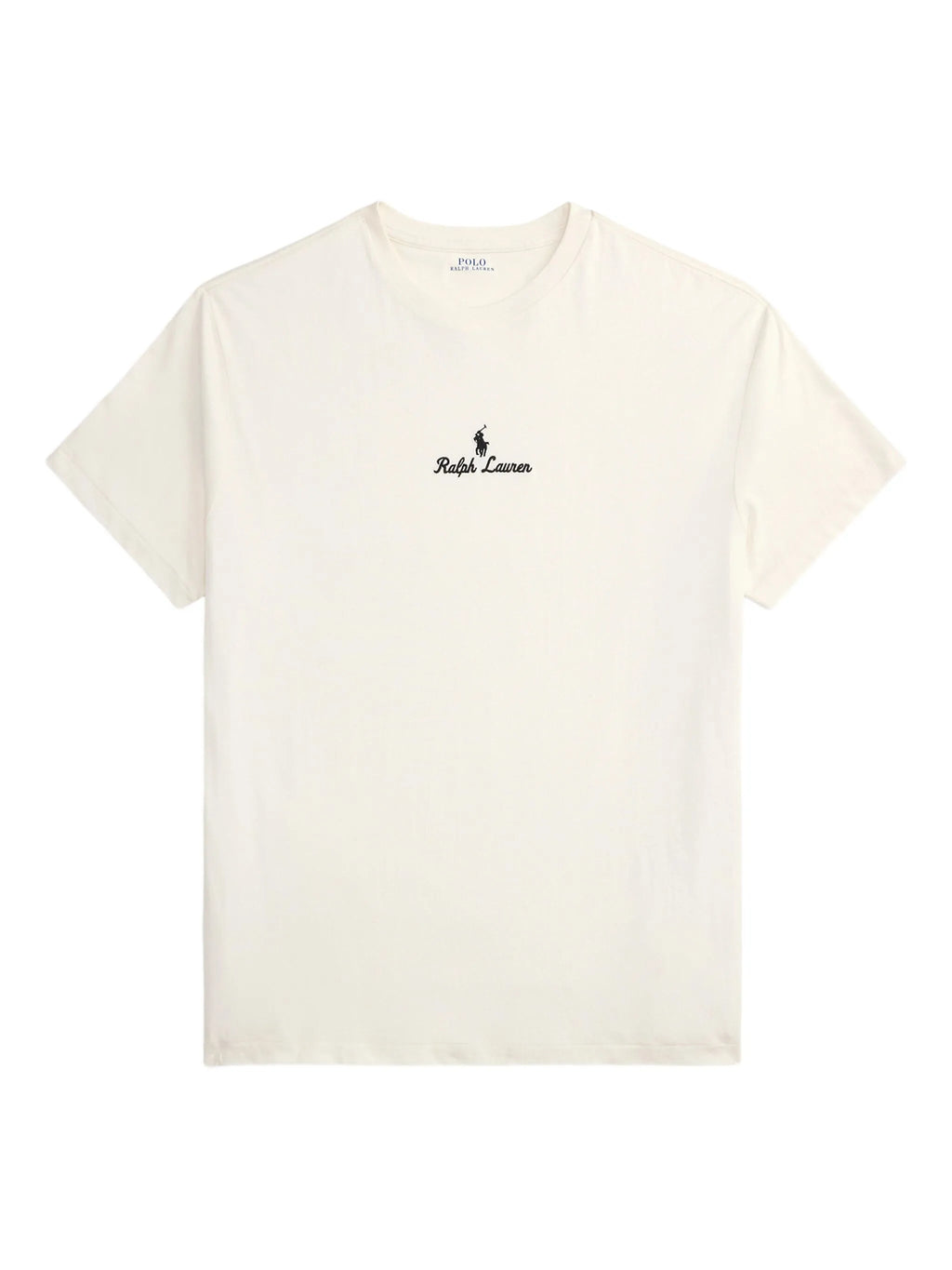 RALPH LAUREN Classic Fit Logo Jersey T-Shirt White