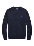 RALPH LAUREN Slim Fit Cotton Jumper Hunter Navy