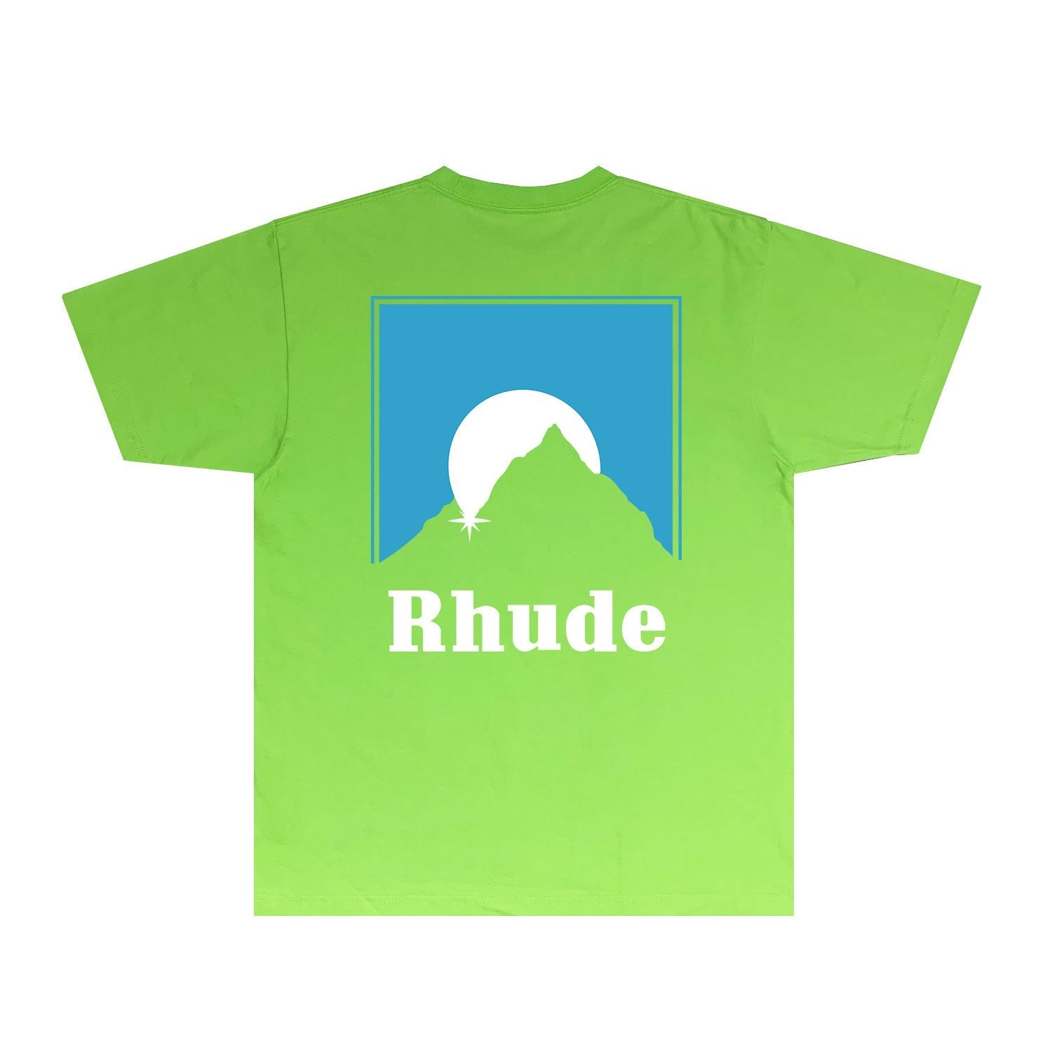 Rhude T-shirts Printed Trendy Pure Cotton