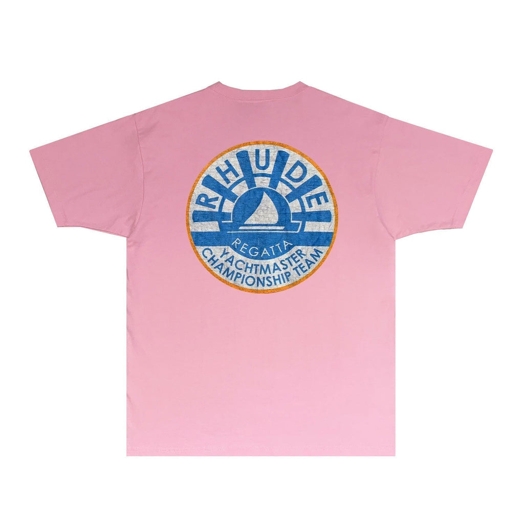 Rhude T-shirts Printed Trendy Pure Cotton