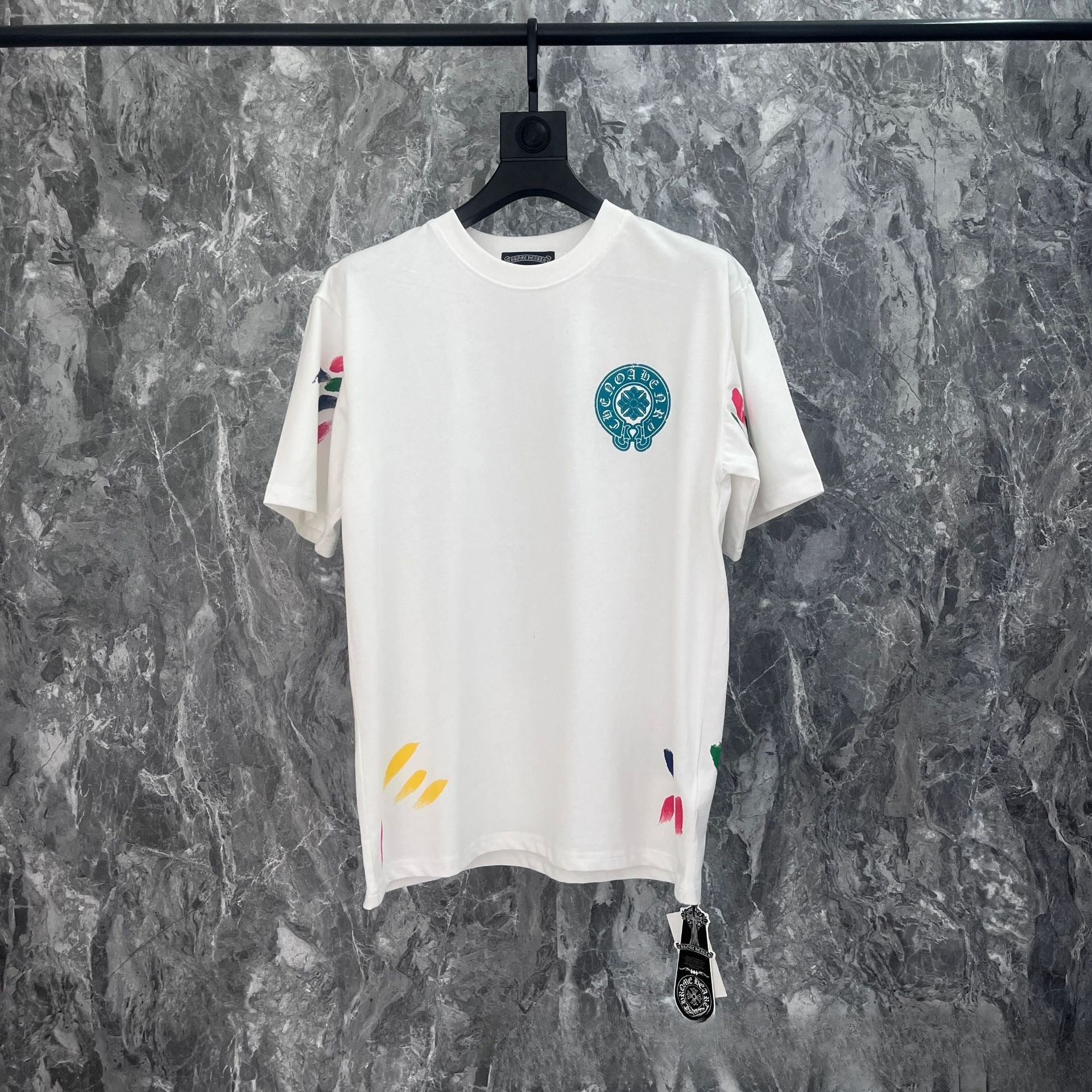 Chrome Heart T Shirts Summer Short Sleeve Street Half Sleeve T-Shirt