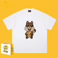 Drew T-shirts Smiley Bear Printed Short Sleeve