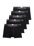 RALPH LAUREN Classic Stretch Cotton Trunk 5-Pack Black