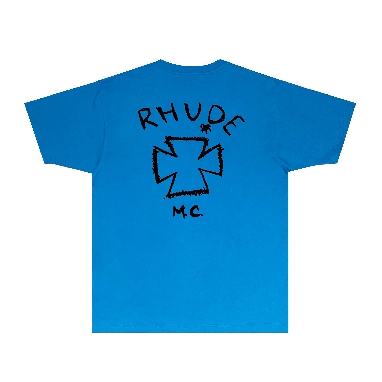 Rhude T-shirts Printed Trendy Pure Cotton