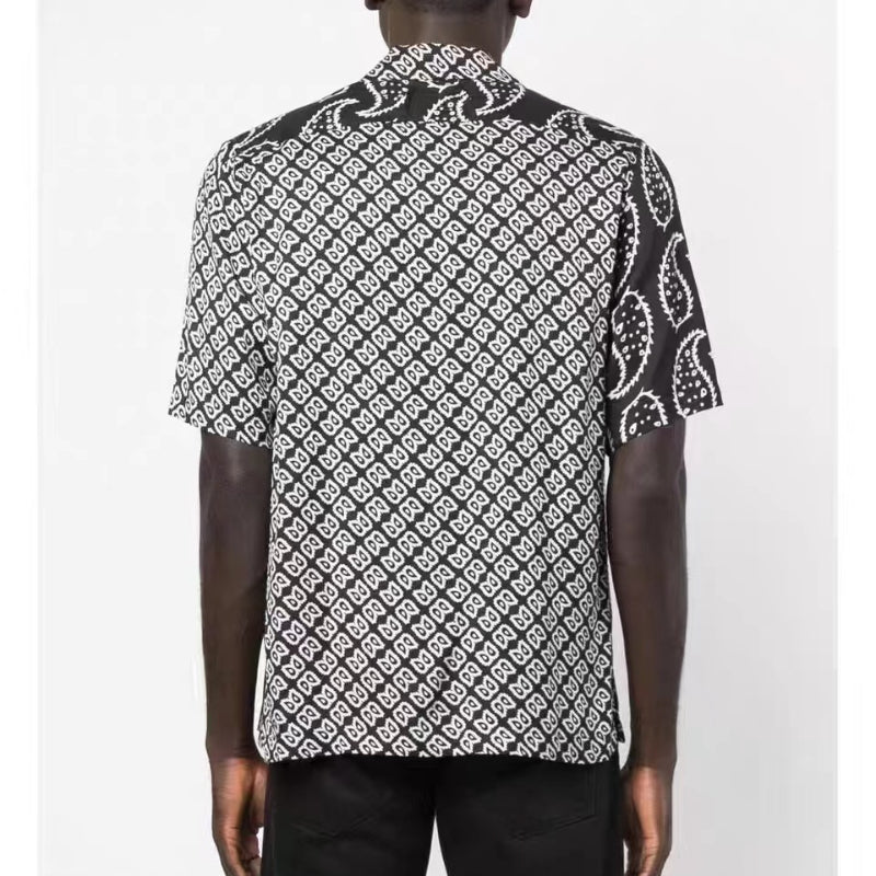 Rhude T-shirt Family Totem Casual Short Sleeve Shirt, Shorts