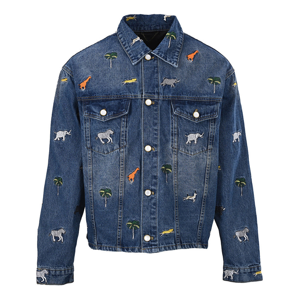 Louis Vuitton Spring/Summer '26 Denim Jacket & Set with Animal Embroidery