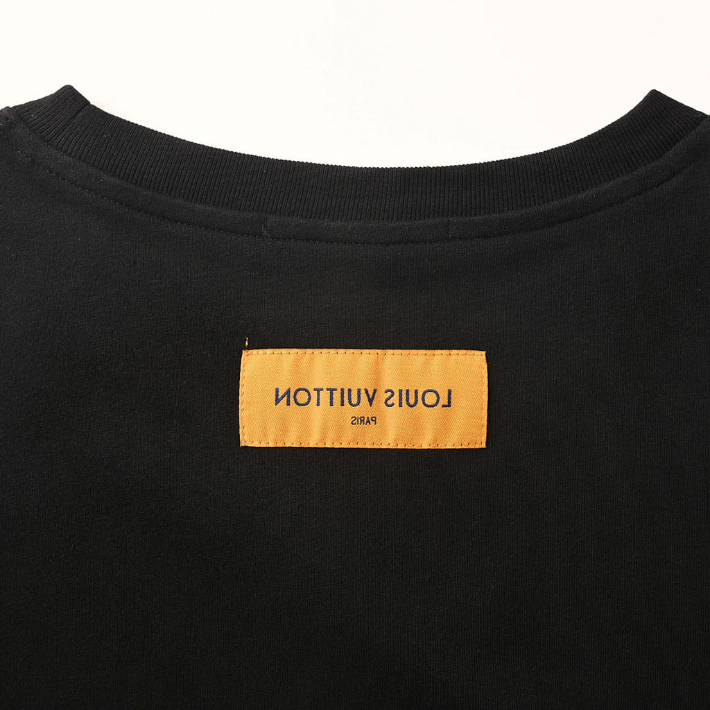 Louis Vuitton Tatami-Embroidered Short-Sleeve T-Shirt