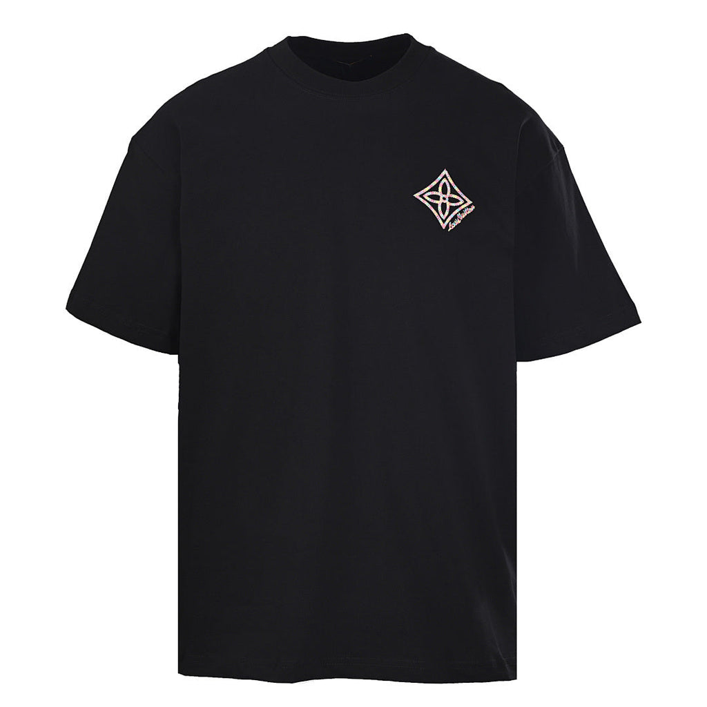 Louis Vuitton Flocked Logo Short-Sleeve T-Shirt
