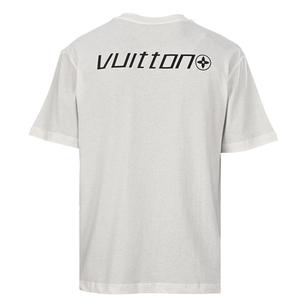 Louis Vuitton Embroidered Sailboat Short-Sleeve T-Shirt