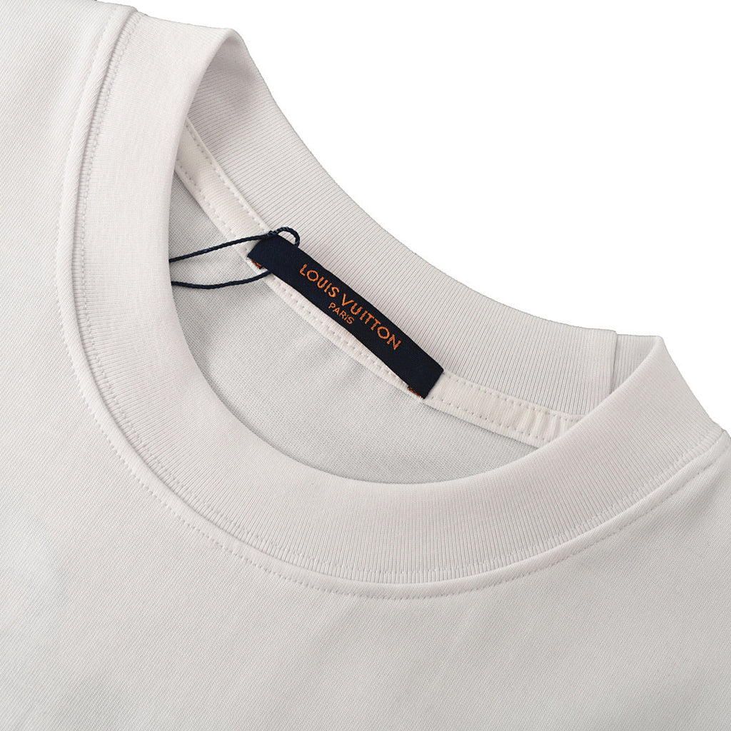 LOUIS VUITTON Bone Logo Short-Sleeve T-Shirt