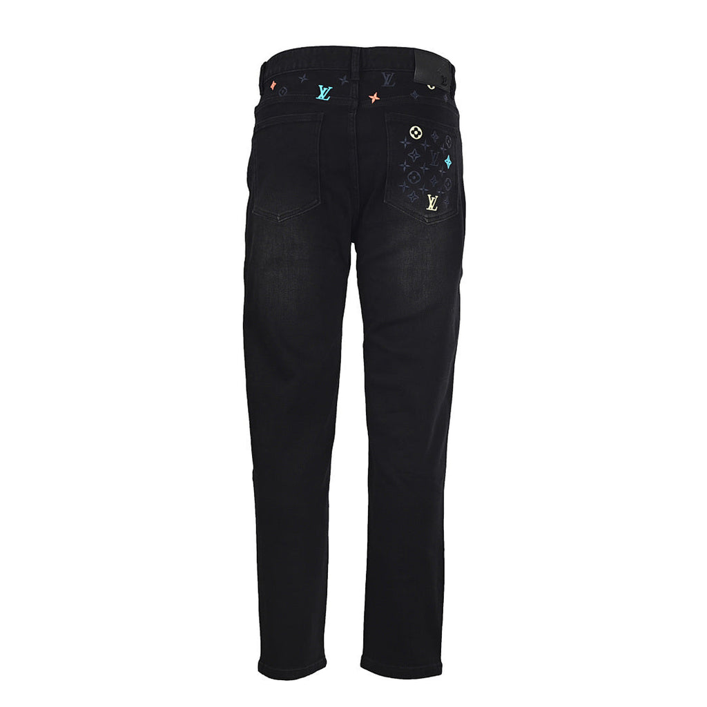 Louis Vuitton Black Jeans