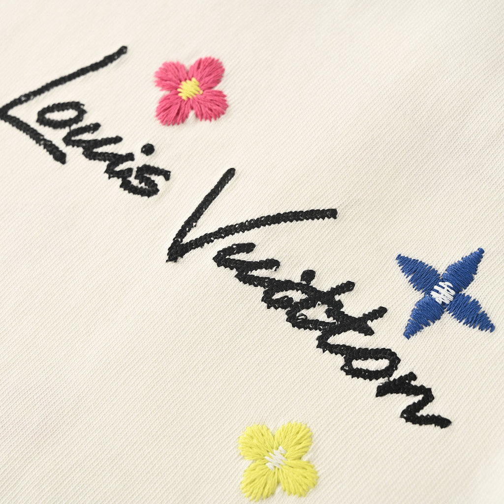 Louis Vuitton Colorful Embroidered T-Shirt
