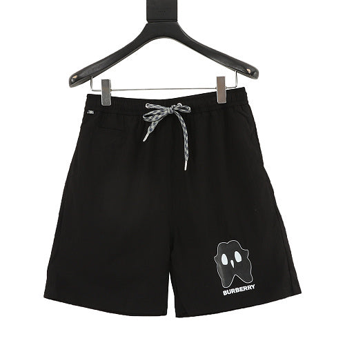 Burberry "Little Monster" Couples' Beachwear: Mid-Length Shorts, Windbreaker-Style Shorts