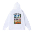 Stussy Hoodie Fall/Winter Fleece Hooded Sweater