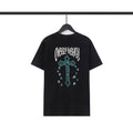 Chrome Heart T Shirts Crowe Ghost Horseshoe Cross Sanskrit Short Sleeve