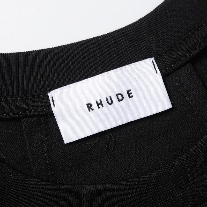 Rhude T-shirt Geometric Print Short Sleeve T-shirt