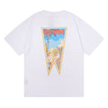 Rhude T-shirt Stamp Seal Coconut Tree Print Short Sleeve T-shirt
