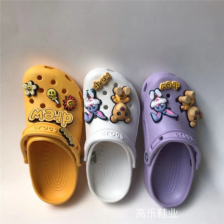 Crocs Hole Shoes X Justin Bleber with Drew House