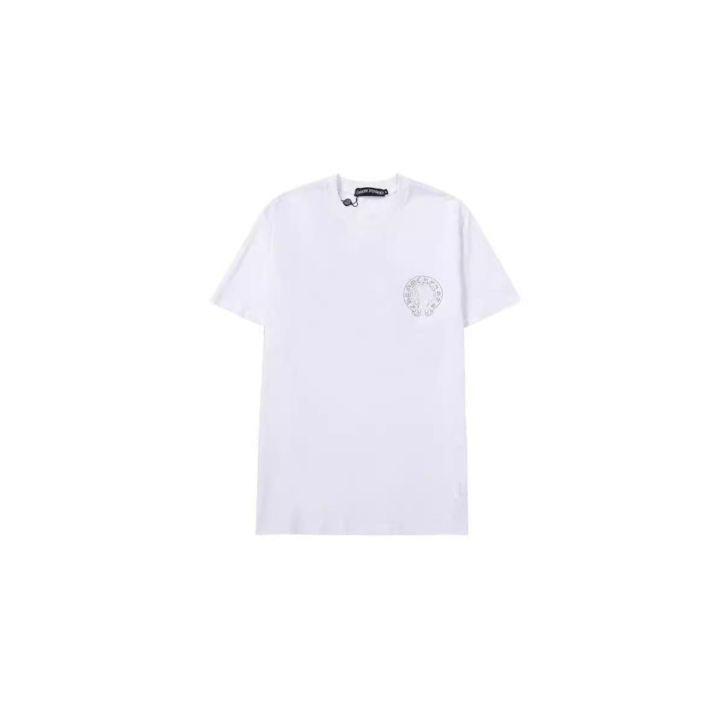 Chrome Heart T Shirts Crowe Fashion ins Ghost 3D Printing Pure T-Shirt Summer