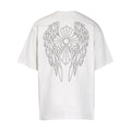 Chrome Heart T Shirts T-Shirt Hot Diamond Angel Wings Cross Cotton Short Sleeve