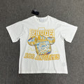 Rhude T-shirt Micro Label Champion Ring Printed Short Sleeve T-shirt