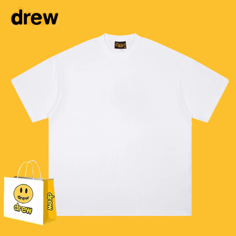Drew T-shirts Loose round Neck Couple