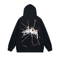 Stussy Hoodie Zip Cardigan Hooded Sweater