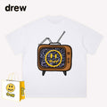 Drew T-shirts Lightning Print Cotton T-shirt