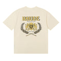 Rhude T-shirt Wheat Ear Badge Short Sleeve T-shirt