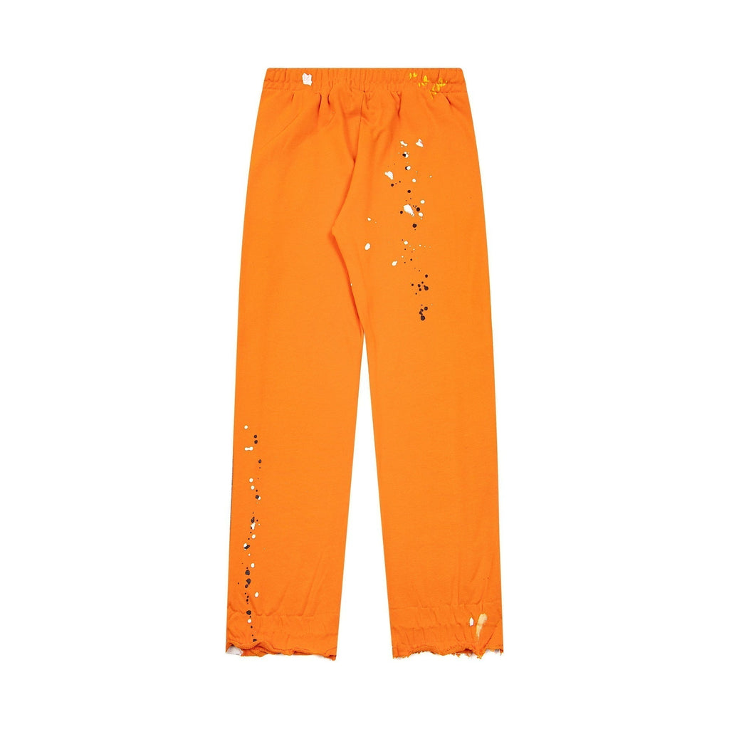 Gallery Dept Sweatpants Hand-painted ink-splashing contrasting casual trousers