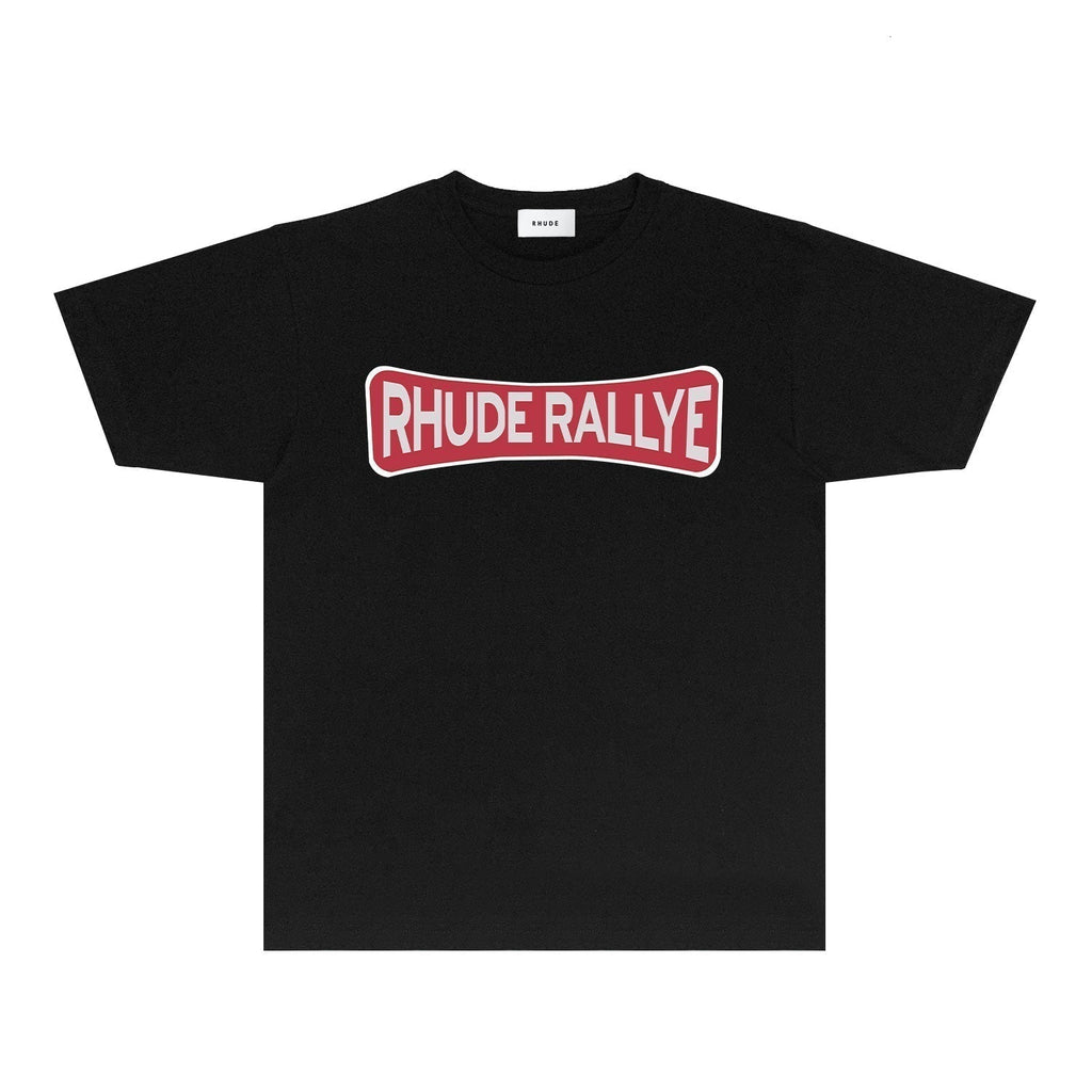 Rhude T-shirts Printed Trendy Pure Cotton