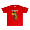 Rhude T-shirts Printed Trendy Pure Cotton