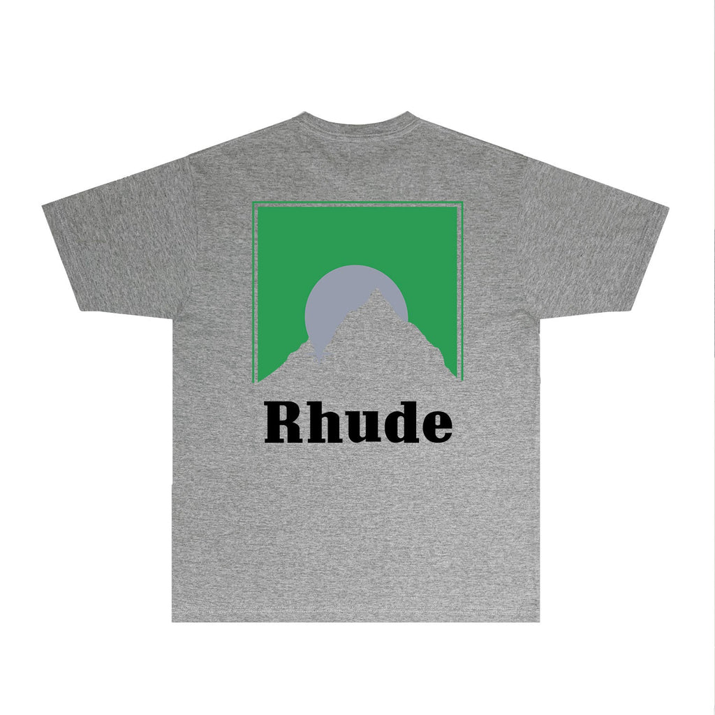 Rhude T-shirts Printed Trendy Pure Cotton