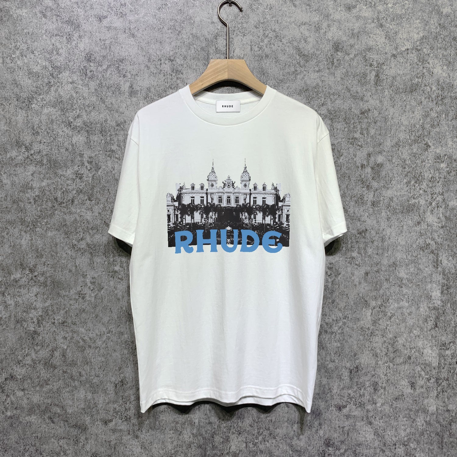 Rhude T-shirts Printed Trendy Pure Cotton