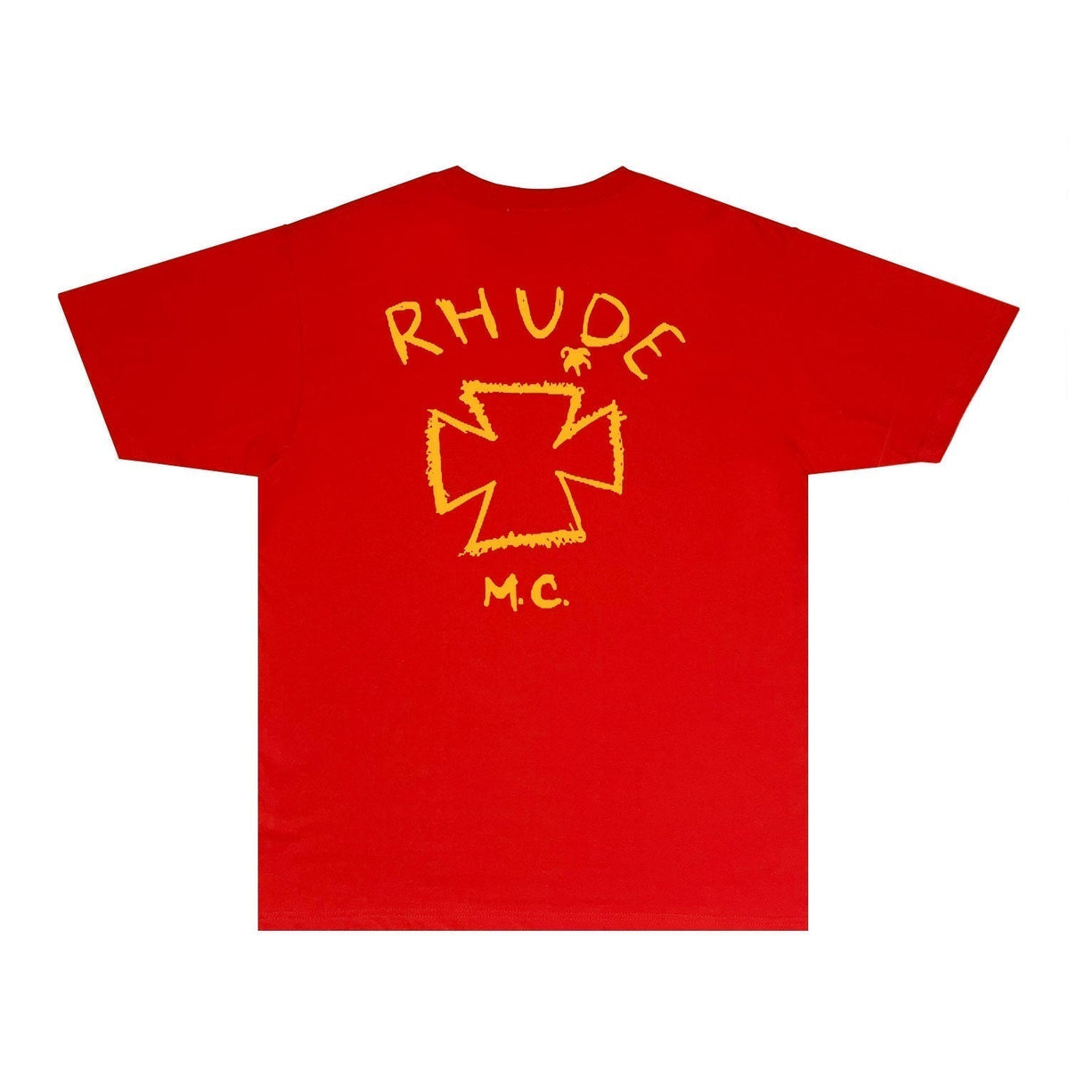 Rhude T-shirts Printed Trendy Pure Cotton