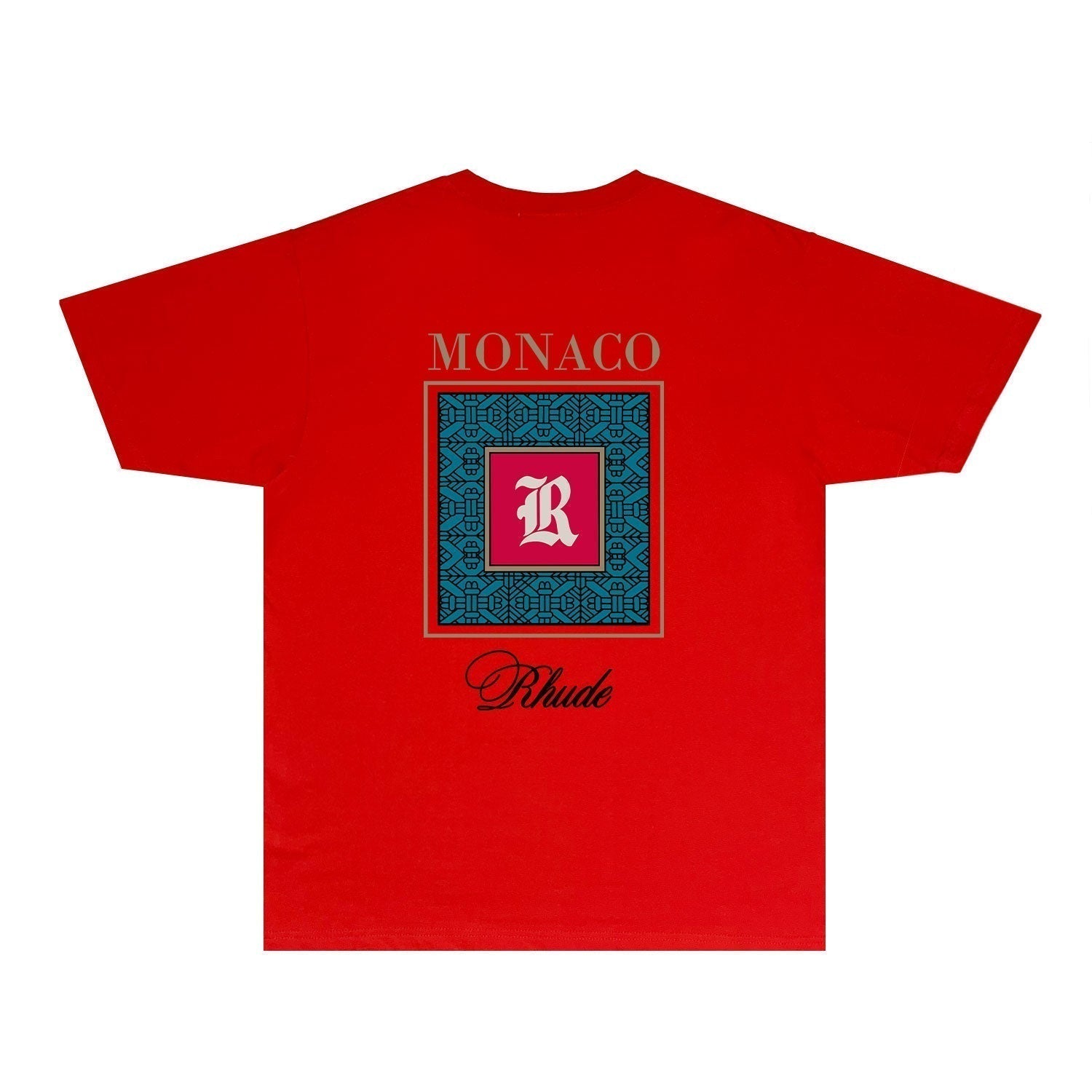 Rhude T-shirts Printed Trendy Pure Cotton