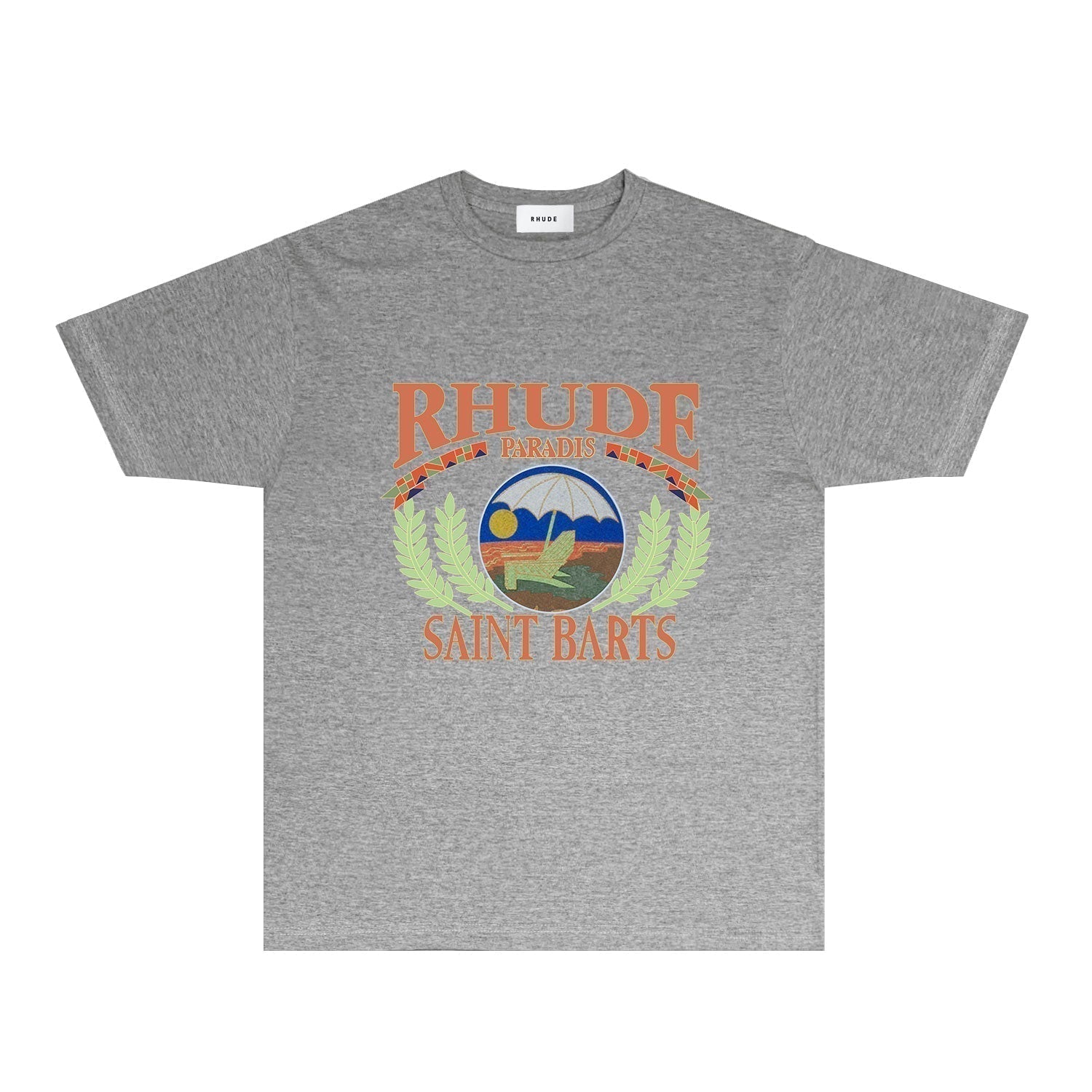 Rhude T-shirts Printed Trendy Pure Cotton