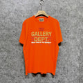 Gallery Dept T Shirt Retro Printed Loose Short-Sleeved Shirt